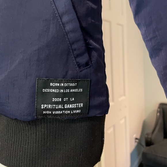 Spiritual Gangster Reversible Puffy Jacket Small - Picture 8 of 10